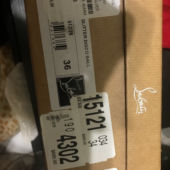 Christian louboutin disco ball limited red bottoms - Picture 8 of 8